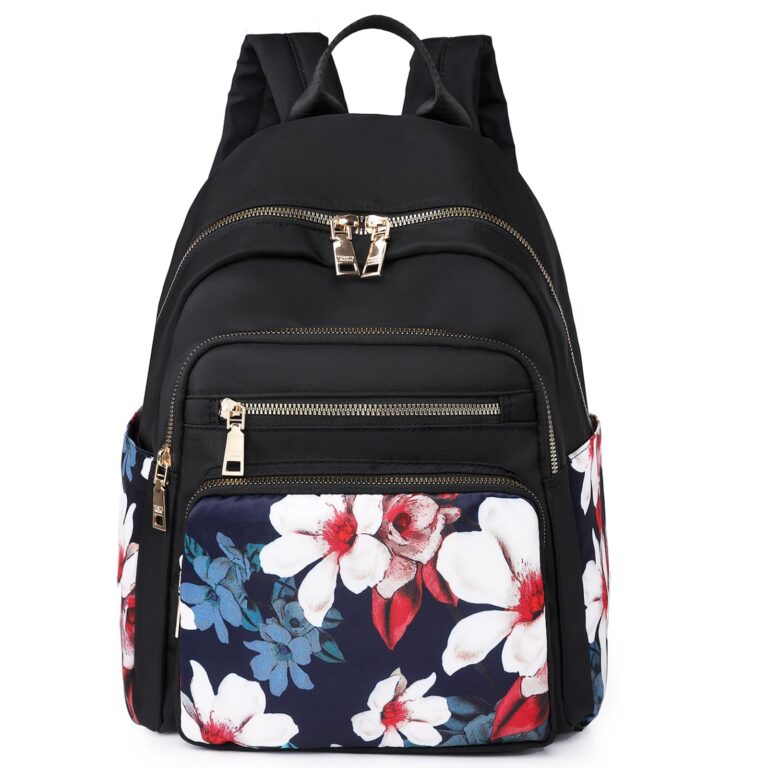 Kommodum zaino donna elegante multi-tasche leggero e impermeabile