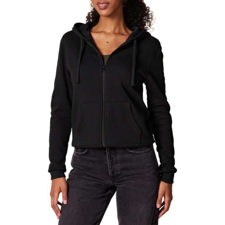 Amazon Essentials Felpa Donna con Cappuccio e Zip in Pile