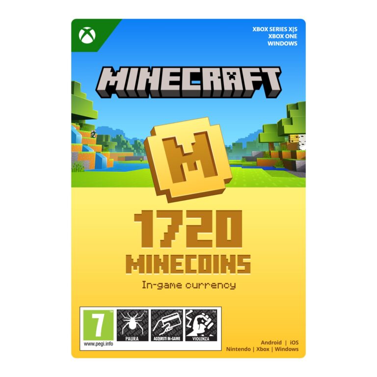 Minecraft Minecoins Pack 1720 Coins (Codice Download)
