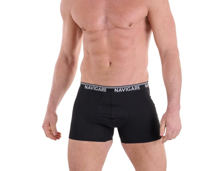 Navigare Boxer Uomo in cotone elasticizzato, pacco da 6