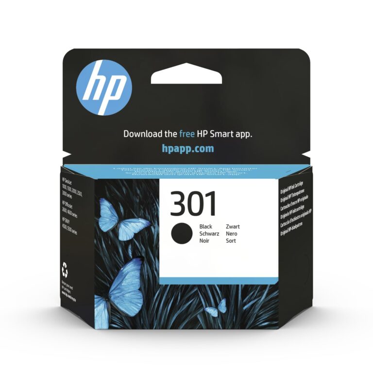 HP 301 Nero – Cartuccia originale da 170 pagine per DeskJet