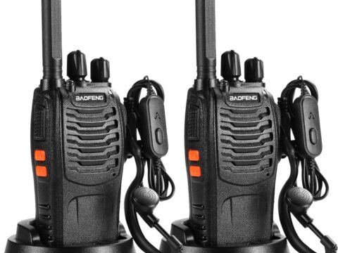 Baofeng BF-88X Walkie Talkie PMR446 16 Canali con Caricatore USB