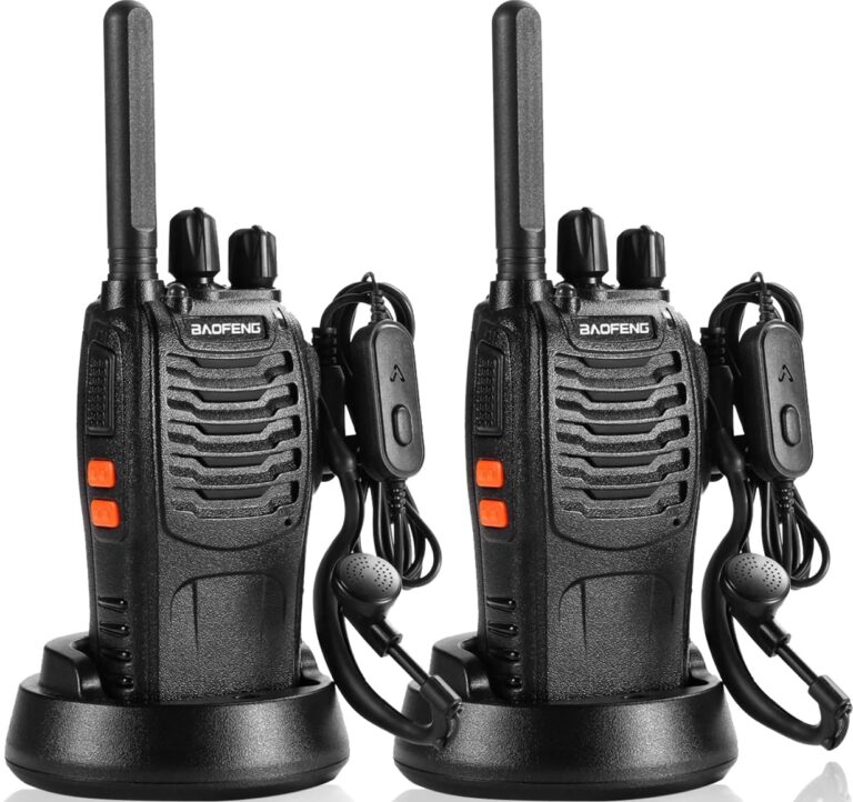 Baofeng BF-88X Walkie Talkie PMR446 16 Canali con Caricatore USB
