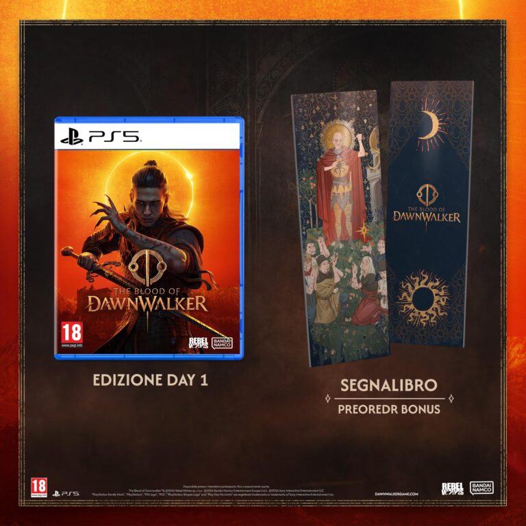 The Blood of Dawnwalker Day 1 Edition PS5 + segnalibro