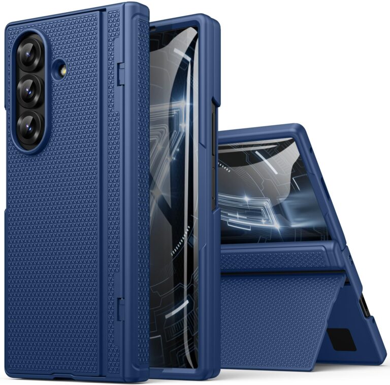 SIXBOX Custodia per Samsung Galaxy Z Fold 7 con Protezione Cerniera, Supporto, Protezione Schermo...
