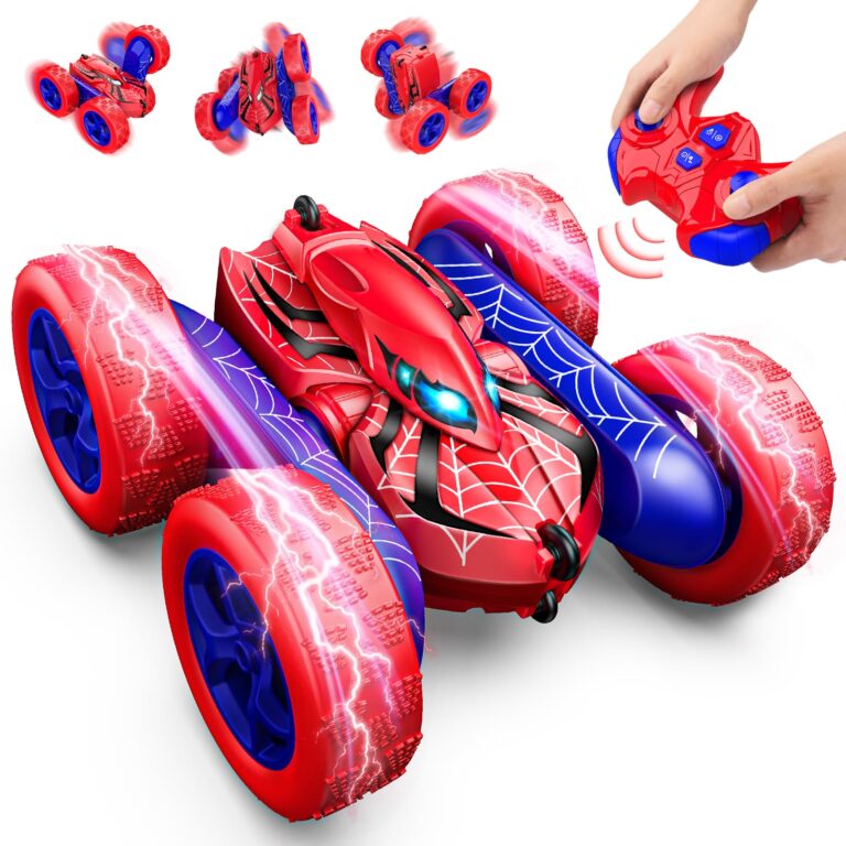 Dreamlandia Macchina Telecomandata per Bambini con Luce, 2,4GHz, Rotazione a 360°, Monster Truck 4X4 Giochi Esterno, Regal...