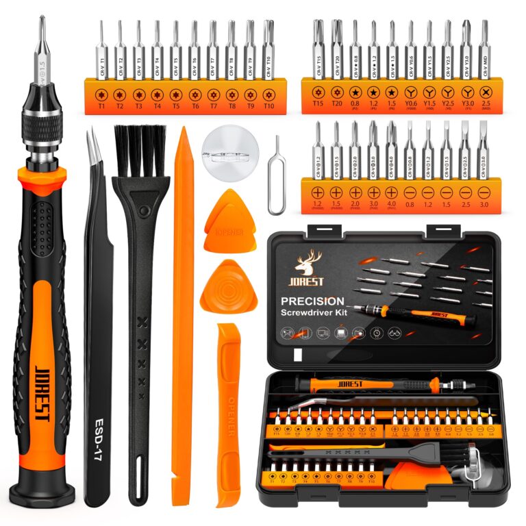 JOREST Set 40 Cacciaviti di Precisione con Torx Triwing e Stella