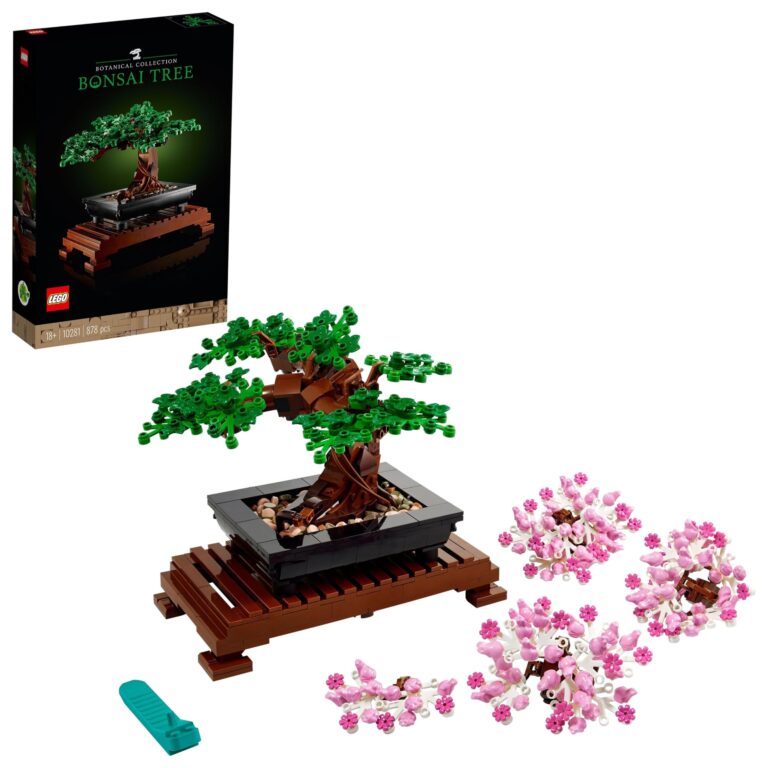 LEGO Botanicals Albero Bonsai - Kit di Piante Artificiali, Modellino da Costruire di Alberello con Vaso - Decorazione per ...