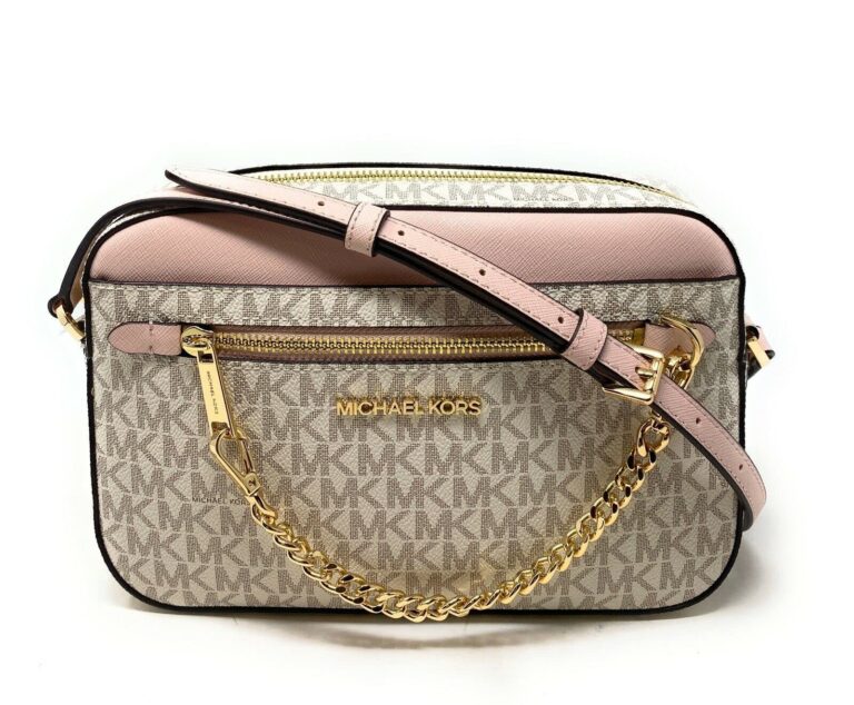 Michael Kors Borsa a tracolla Jet Set Large in pelle