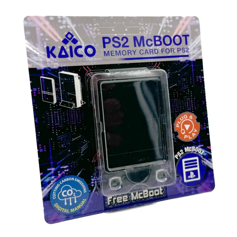 Kaico Free McBoot 8MB Memory Card per PS2 con FMCB 1.966