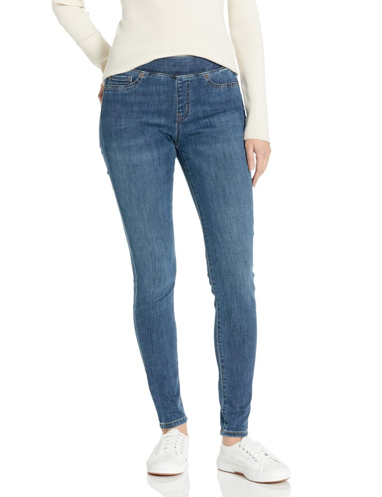 Amazon Essentials Jegging donna elasticizzato a vita media