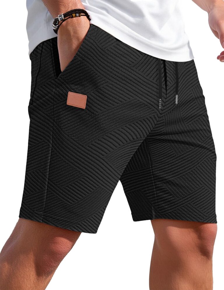 TARAINYA Pantaloncini Uomo in Cotone con Coulisse e Tasche