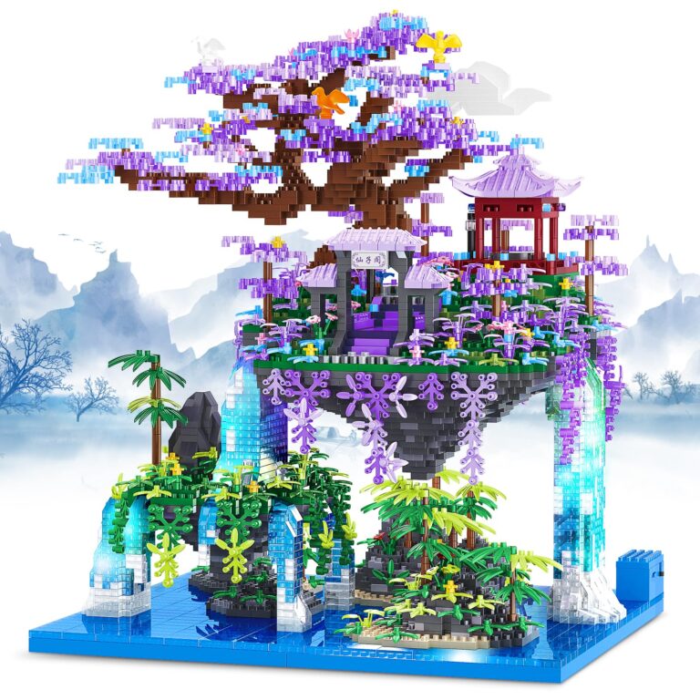 FORMIZON Moon Palace Pavilion Mini Blocchi con 4574 pezzi, blocchi da costruzione in stile cinese...