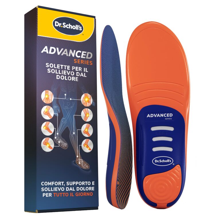 Dr. Scholl's Solette Ortopediche Advanced Pain Relief Uomo/Donna