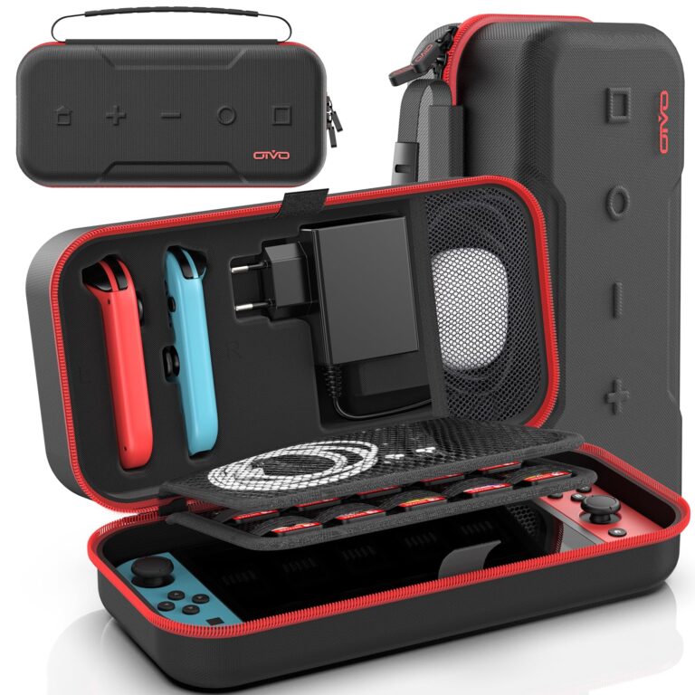 Custodia Rigida per Nintendo Switch e OLED, Custodia da Viaggio per Console e Accessori Nintendo Switch, Custodia da Trasp...