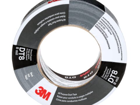 3M Nastro telato universale DT8 nero 48 mm x 23 m