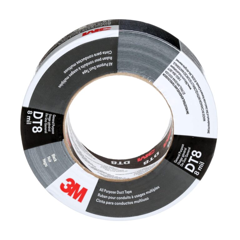 3M Nastro telato universale DT8 nero 48 mm x 23 m