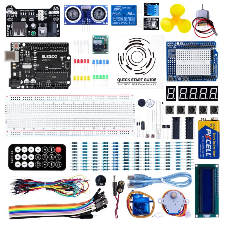 ELEGOO UNO R3 Super Starter Kit con Guida per Arduino