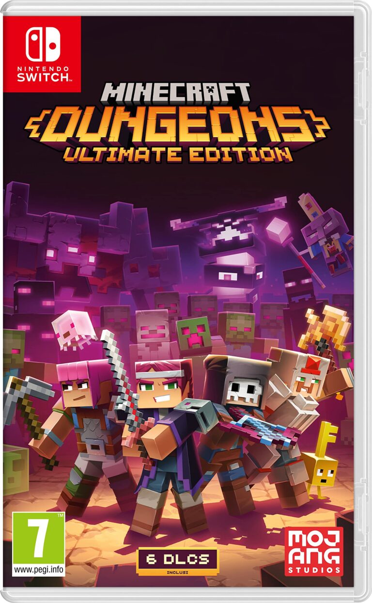 Minecraft Dungeons Ultimate Edition - Nintendo Switch (italiano, su scheda)