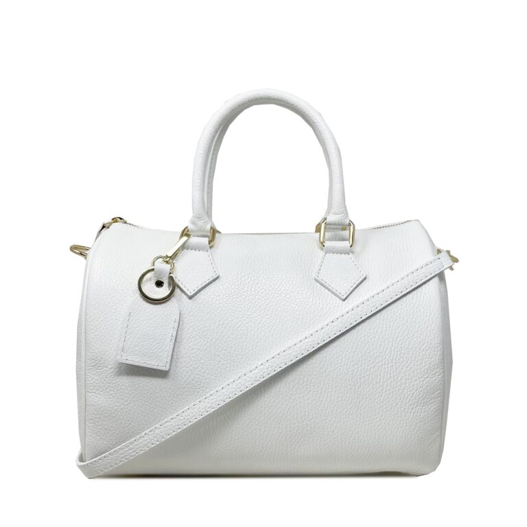 Chicca Borse Borsa Donna a Mano in Pelle con Tracolla a Bauletto