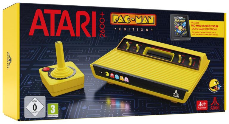 Atari 2600+ Pac-Man Anniversary Edition console retro