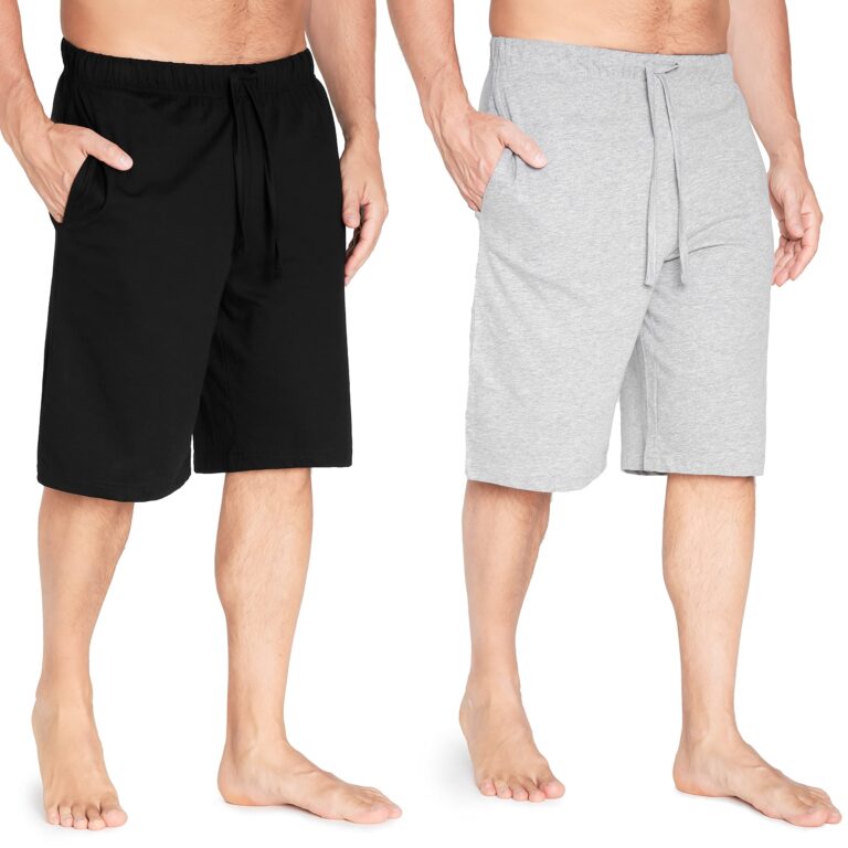 CityComfort Pantaloncini Estivi Uomo con Tasche (Pacco da 2)