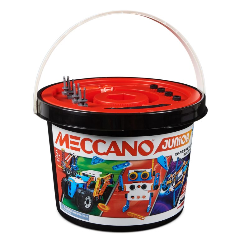 Meccano Junior 150 pezzi - Set di costruzione 5 modelli