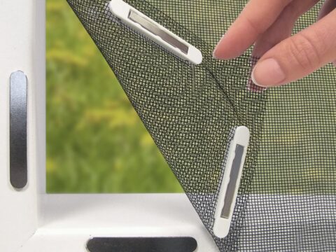 EASYmaxx Zanzariera per Finestre con Magic Click fino a 150×130 cm