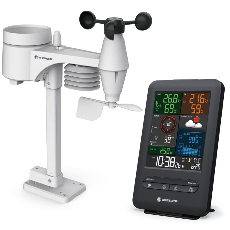 Bresser Centro Meteo 5 in 1 Beaufort con display a colori