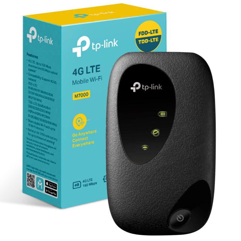 TP-Link M7000 Saponetta WiFi 4G LTE portatile con batteria