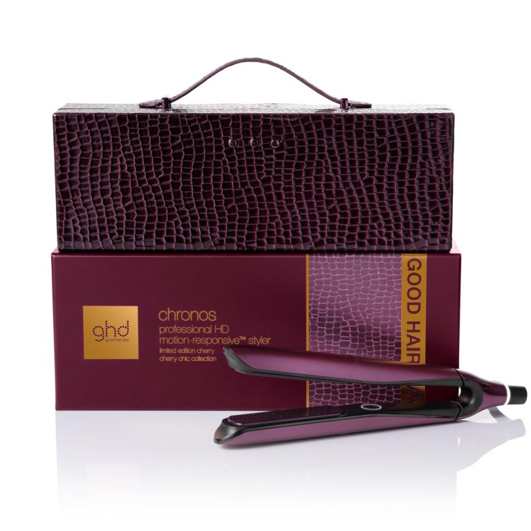 ghd Chronos, Piastra Capelli Professionale con Lamelle in Ceramica, Finish Ultra-Gloss, Tecnologia HD Predittiva per uno S...