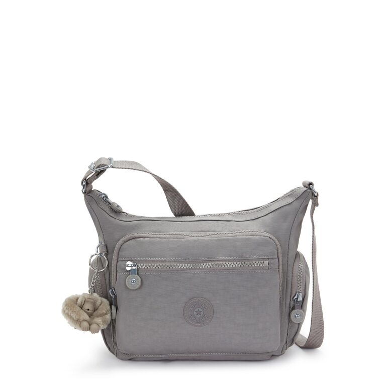 Kipling Gabbie S piccola borsa a tracolla grigia