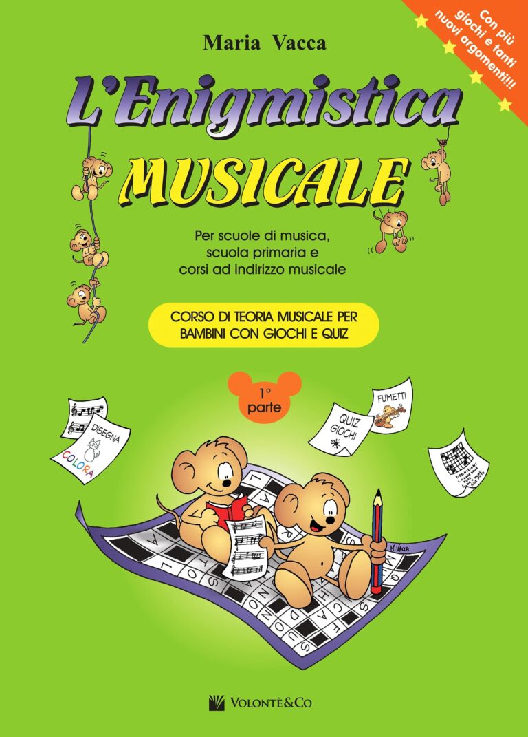 L'enigmistica musicale. Corso di teoria musicale per bambini con giochi e quiz (Vol. 1)
