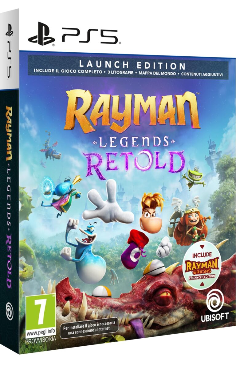Rayman Legends Retold Launch Edition per PS5