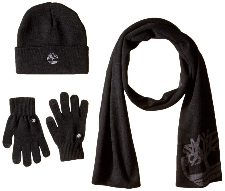 Timberland Set Invernale Sciarpa, Berretto e Guanti Uomo