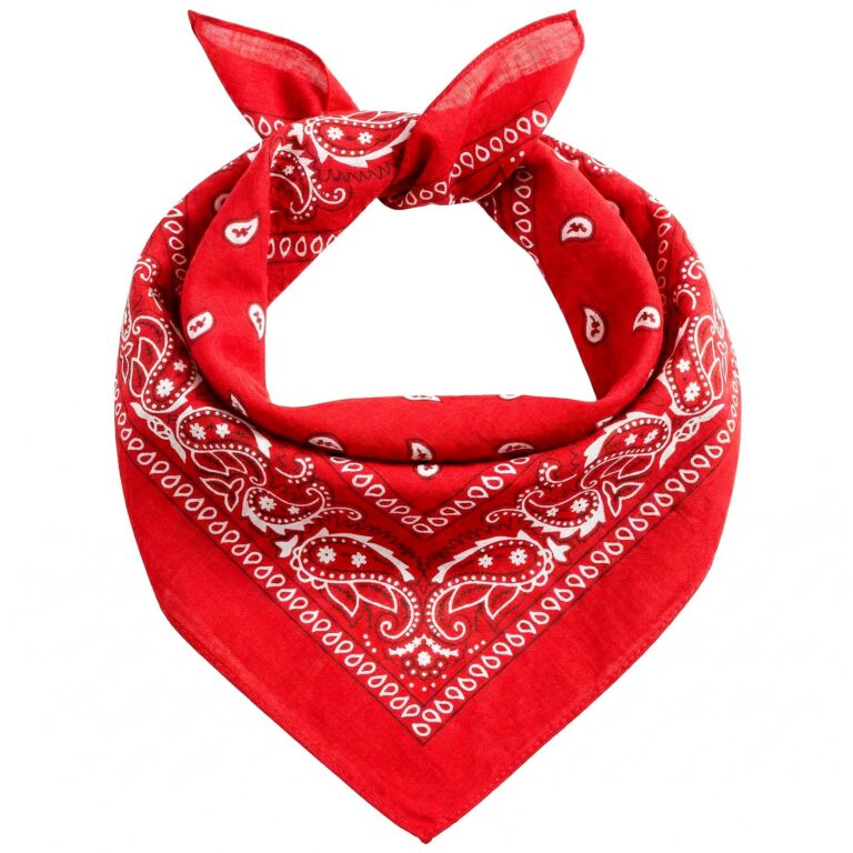 AURAE bandana 100% cotone, foulard naturale senza poliestere