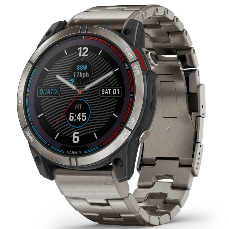 Garmin Quatix 7X Sapphire Solar Titan Smartwatch Marino Unisex