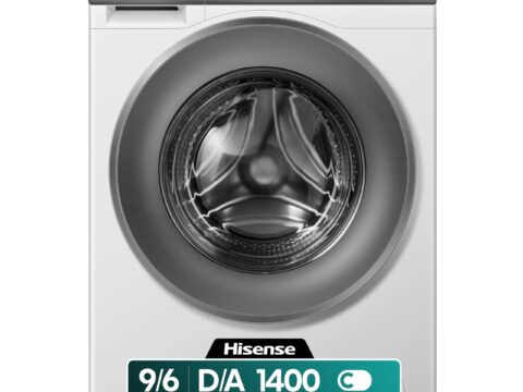 Hisense Lavasciuga 9+6 kg 1400 giri Vapore Inverter
