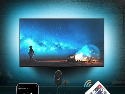 Mexllex Strisce LED USB 4M RGB con app e sincronizzazione musicale per TV