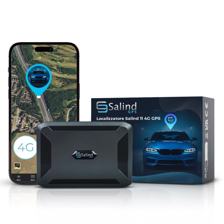 Salind 11 4G GPS per auto e moto, magnete, 70 giorni standby