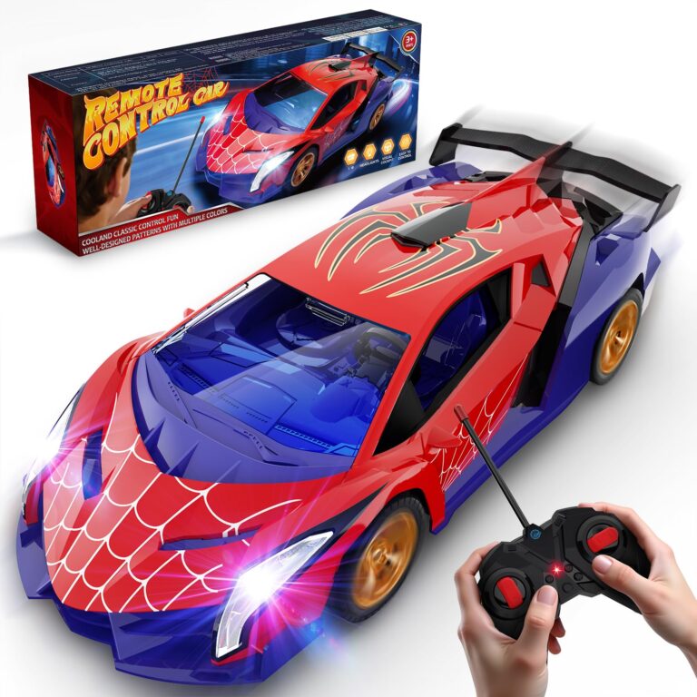 Mirthigig Macchina Telecomandata 1:18 con Luci, 2.4GHz Drift Macchinina Radiocomandata, Giocattolo Gioco Bambino 3-12 Ann...