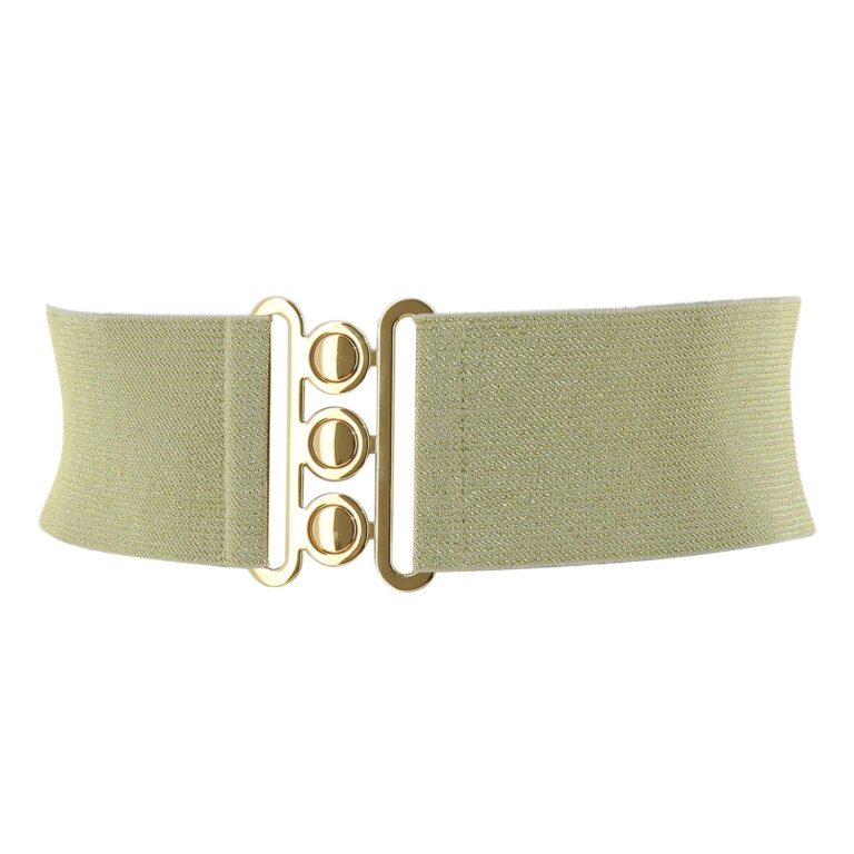 FASHIONGEN GLORIA Cintura Donna Elastica Larga 7,5 cm Made in France