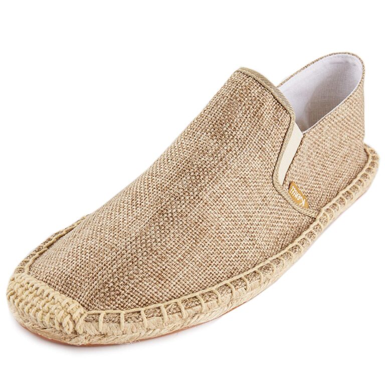 Kentti espadrillas canvas slip-on piatte uomo casual