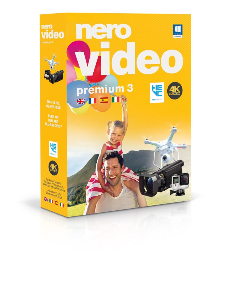 Nero Video Premium 3 – Editor video 4K/HD con masterizzazione DVD e Blu-ray