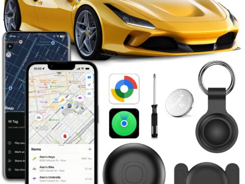 GPS Tracker per Auto senza Abbonamento IP68 con Magnete