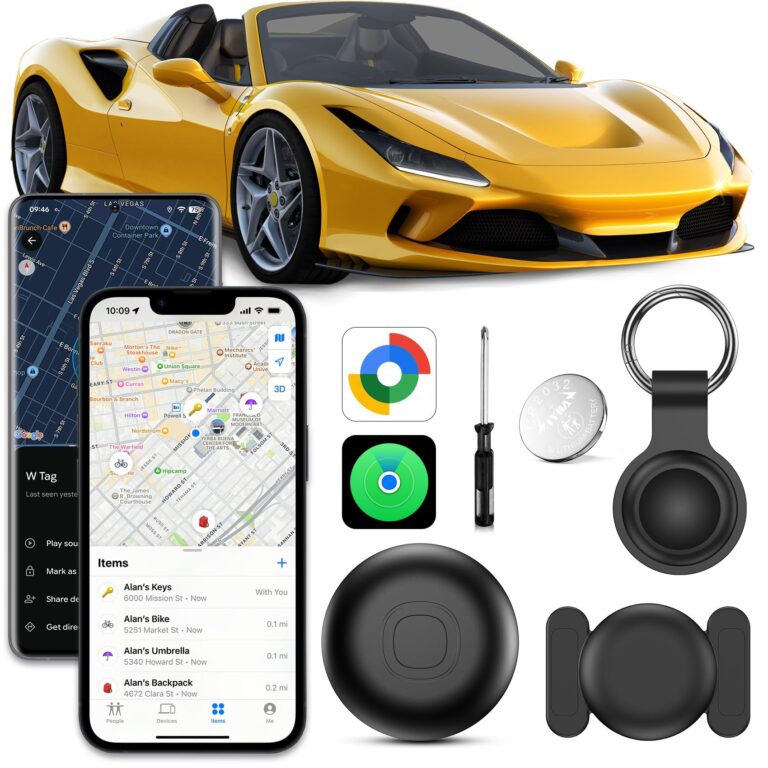 GPS Tracker per Auto senza Abbonamento IP68 con Magnete