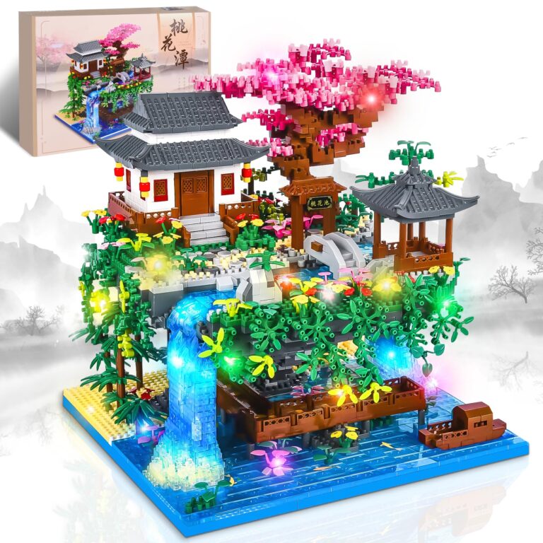 Charmofun 3320pezzi Mini Mattoncini da Costruzione, Set di Mattoncini Costruzione Giardino classi...