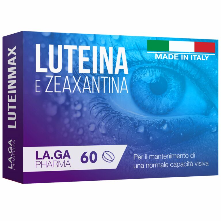 Integratore Occhi con Luteina e Zeaxantina Alto Dosaggio. 60 Compresse con Mirtillo, Vitamine A, E, B12, Zinco. Antiossida...