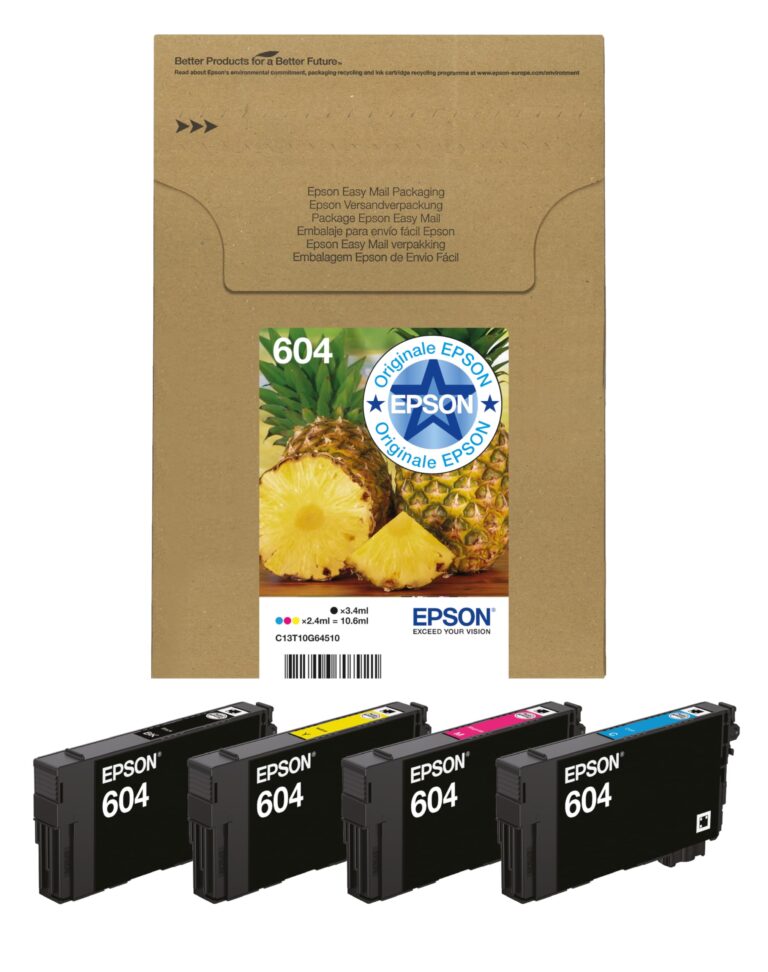 Epson 604 Serie Ananas Multipack 4 colori (standard)