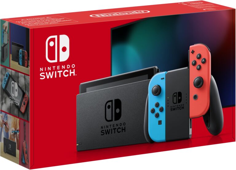 Nintendo Switch con Joy-Con Rosso Neon e Blu Neon
